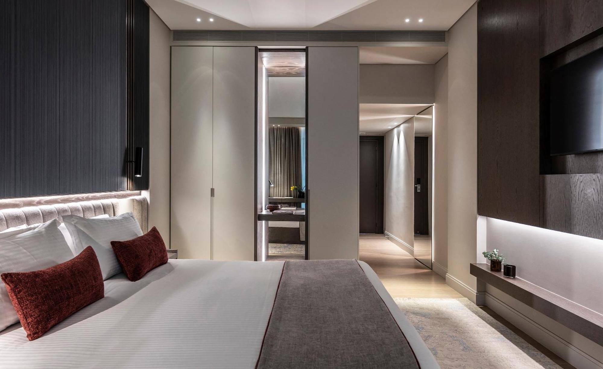 Hotel NJV Athens Plaza Exterior foto A bedroom at the hotel