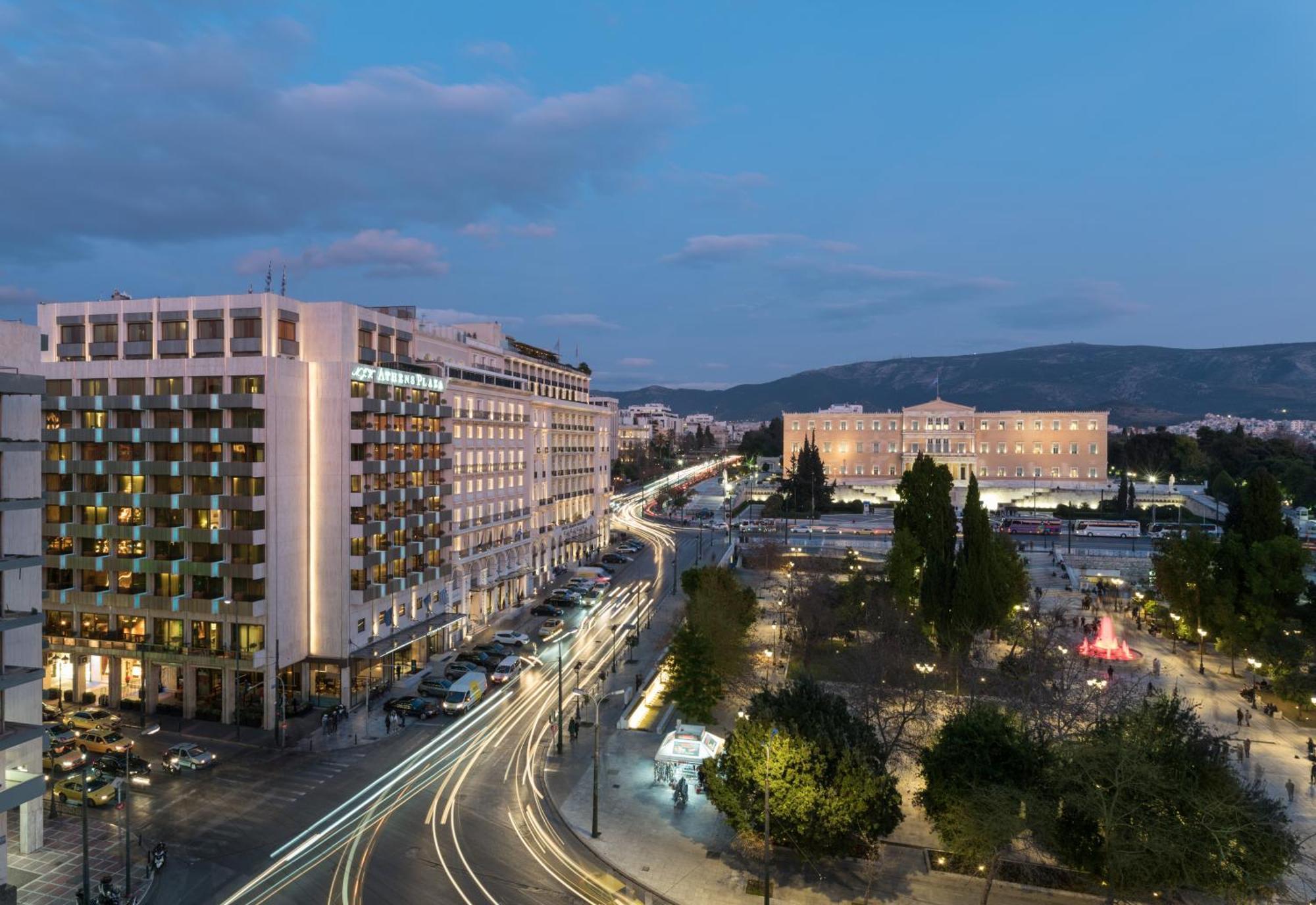 Hotel NJV Athens Plaza Exterior foto Nikis Avenue